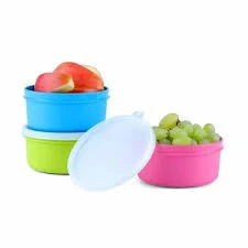 Mini Round Container 3 Pcs Set