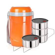 Cello Hot Express 4 Bowl Lunch Box