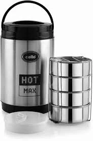 Cello Hot Max 4 Bowl Lunch Box