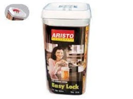 Aristo Easy Lock Square Container 214 With Flip Flop System (Pack of 2)