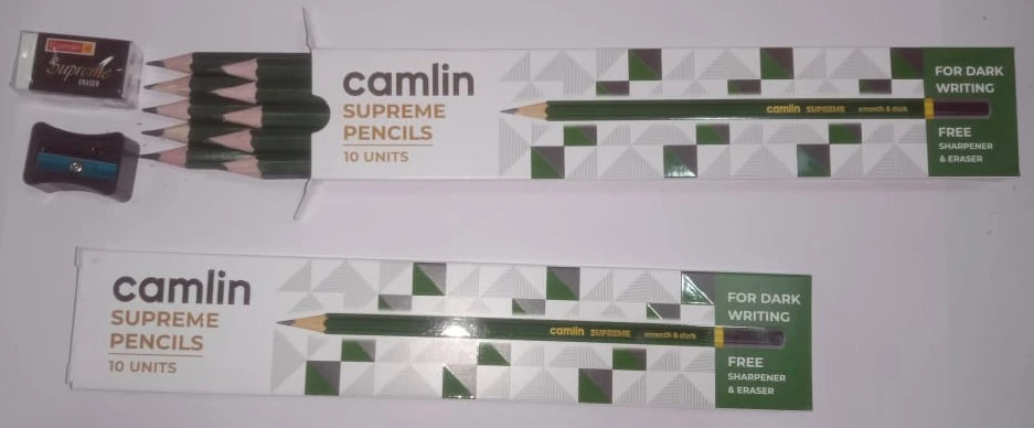 Camlin Supreme Pencil Box (Pack of 10)