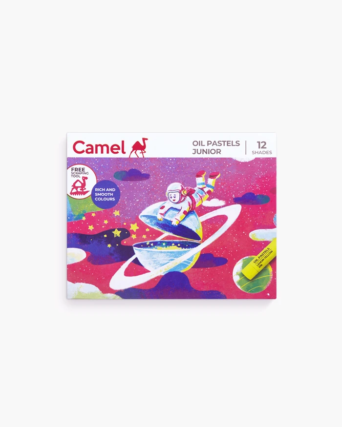 Camel Oil Pastels Colour (12 Shades)