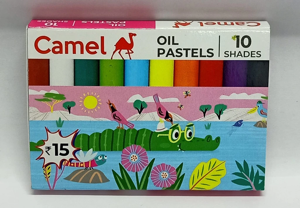 Camel Oil Pastels Colour (10 Shades)