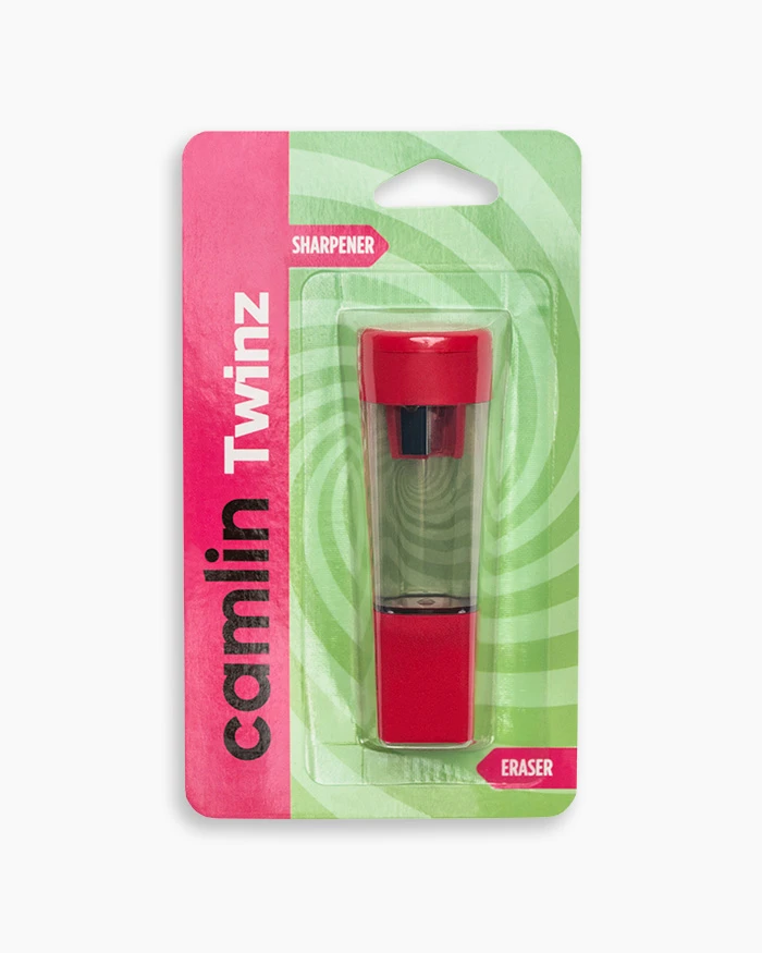 Camlin Twinz -Eraser & Sharpener Combo