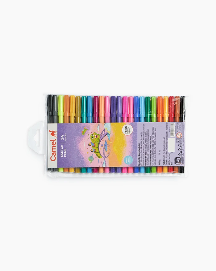 Camel Sketch Pens (24 Shades)