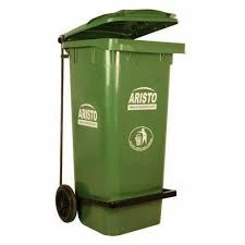 Aristo 90 Ltr Waste Bin With Wheel & Pedal